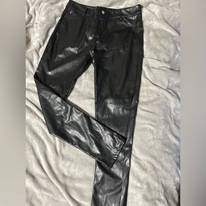 NWOT!!! No brand pleather pants